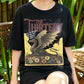 The Thirteen Dragon Shirt, Gothic Fantasy T-Shirt, Dark Medieval Dragon Tee, Floral Mythical Creature Shirt, Vintage Fantasy Graphic Tee