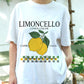 Limoncello Shirt Italy Lemon Capri Tee, Vintage Italian Liquor T-Shirt, Refreshing Summer Fruit Graphic Tee, Campania Travel Shirt