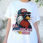 All American Bruh Shirt, Funny Bald Eagle USA Tee, 4th of July Graphic T-Shirt, Patriotic Cool Bird Shirt, Independence Day Outfit