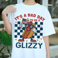 It’s a Bad Day to Be a Glizzy Shirt, Funny 4th of July Hot Dog Tee, Patriotic Foodie T-Shirt, BBQ Cookout Shirt, USA Summer Party Top