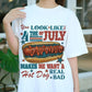 You Look Like the 4th of July Shirt, Funny Hot Dog Graphic Tee, Patriotic Cookout T-Shirt, BBQ Summer Foodie Shirt, USA Party Outfit