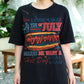 You Look Like the 4th of July Shirt, Funny Hot Dog Graphic Tee, Patriotic Cookout T-Shirt, BBQ Summer Foodie Shirt, USA Party Outfit