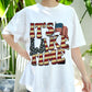 It’s Lake Time Shirt, Patriotic American Flag Lake Tee, Summer Lake Life Graphic T-Shirt, 4th of July Boating Top, Retro USA Vacation Tee