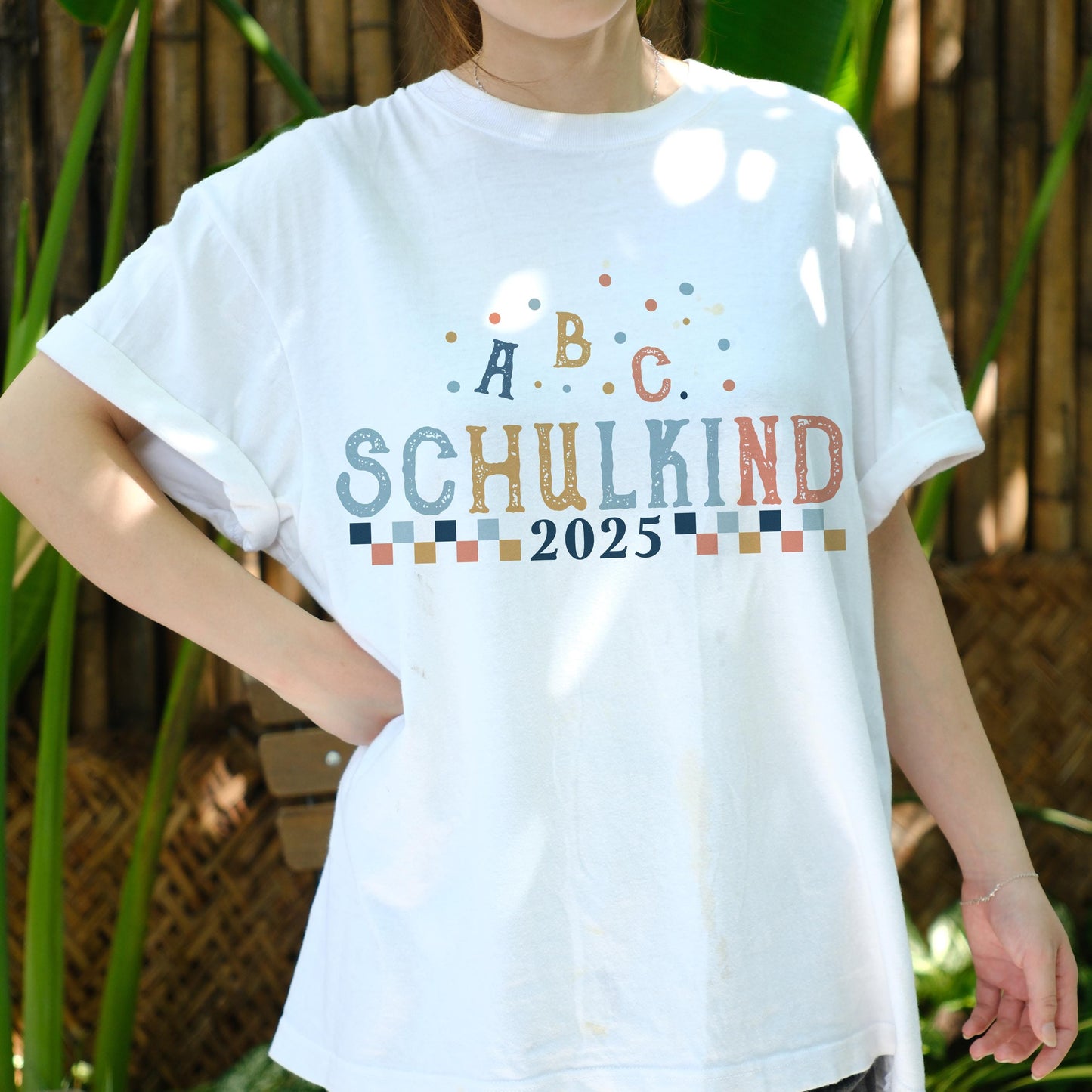 ABC Schulkind 2025 Shirt, Einschulung T-Shirt Kinder, Back to School Tee, Erstklässler Geschenk, Schulanfang Outfit Jungen Mädchen