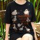 Definitely Not All in a Row Shirt, Funny Duck Chaos Tee, Quirky Mental Health Humor T-Shirt, Cute Animal Graphic Tee, Unisex Gift