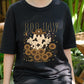 Boo Haw Shirt, Western Ghost Halloween Tee, Spooky Cow Print Ghost Shirt, Sunflower Fall Cowgirl T-Shirt, Retro Country Halloween Top