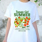 Tomato Girl Summer Shirt, Toma-tini Cocktail Tee, Retro Tomato Garden Aesthetic T-Shirt, Farmer’s Market Trendy Summer Top