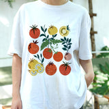 Vintage Tomato Garden Shirt, Cute Heirloom Tomato Graphic Tee, Farmer’s Market Vegetable Shirt, Retro Veggie Plant Lover Gift Tee