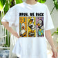 Bruh We Back Shirt, Funny Duck Back to School Tee, Teacher Student Gift, Cute Cartoon Animal T-Shirt, Classroom Humor Top