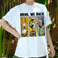 Bruh We Back Shirt, Funny Duck Back to School Tee, Teacher Student Gift, Cute Cartoon Animal T-Shirt, Classroom Humor Top