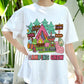 Camping Crew Shirt for Girls, Cute Tent Fire Lantern BBQ Camping T-Shirt, Friends Fun Camp Graphic Tee, Outdoors Summer Camp Shirt