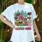 Camping Crew Shirt for Girls, Cute Tent Fire Lantern BBQ Camping T-Shirt, Friends Fun Camp Graphic Tee, Outdoors Summer Camp Shirt