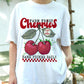 Farm Fresh Cherries Shirt, Juicy Sweet Fruit Tee, Hand Picked Daily Retro Graphic T-Shirt, Summer Farmers Market Vintage Aesthetic Tee