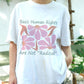 Basic Human Rights Shirt, Feminist Activism Tee, Retro Floral Political T-Shirt, Social Justice Graphic Top, Equality Awareness Gift